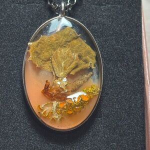 Handcrafted “Fall in Austin” Pendant